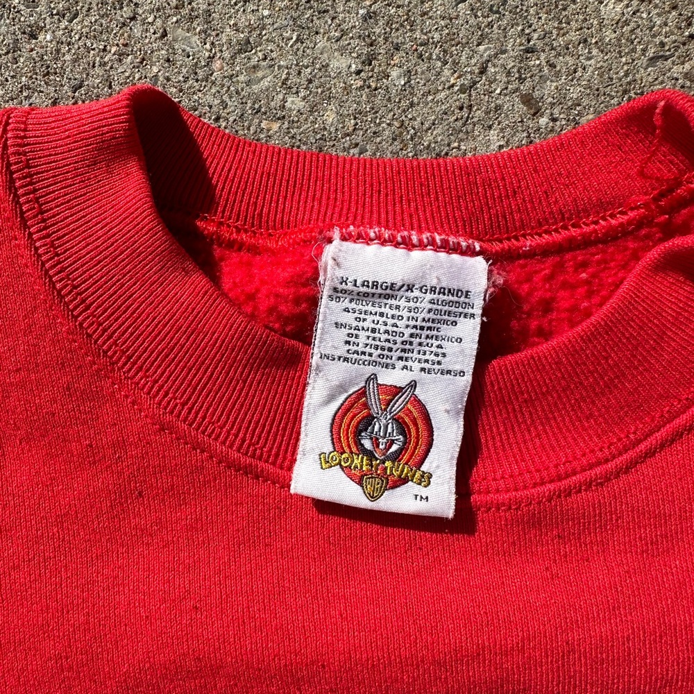 Vintage looney tunes sweatshirt “what part of no don’t you understand ? “ - Picture 3 of 10